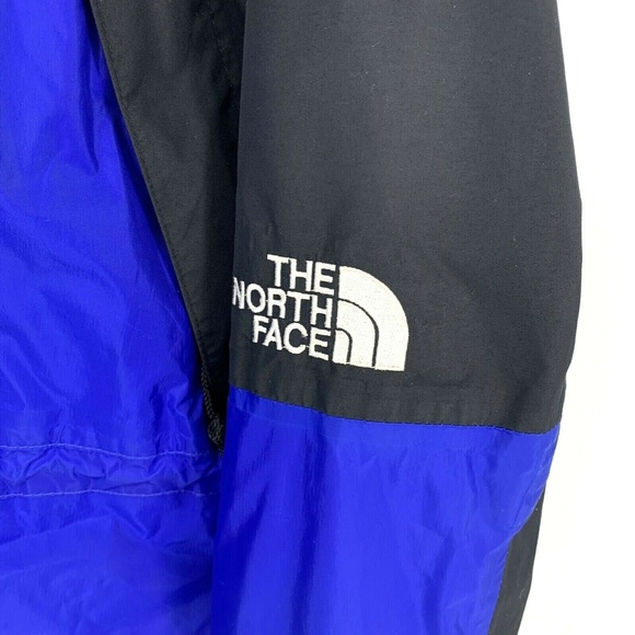 Vintage 1990s North Face Blue Gore-Tex Jacket TNF